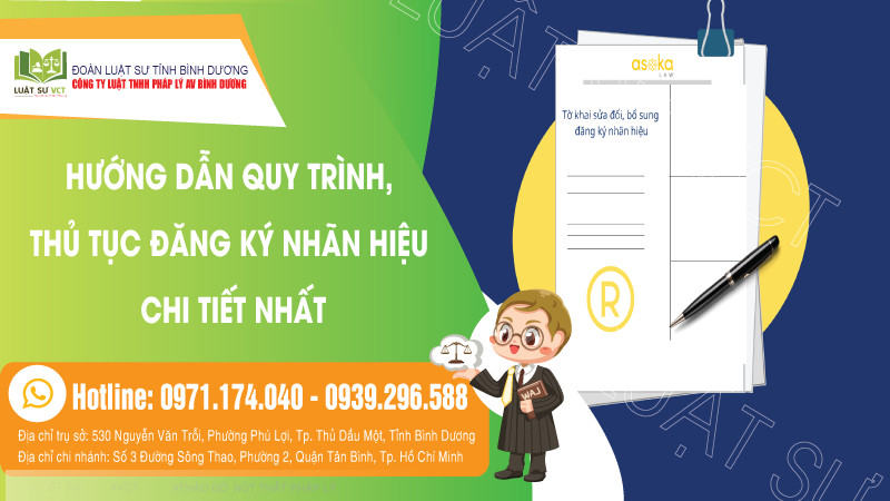 Quy trình, thủ tục đăng ký nhãn hiệu