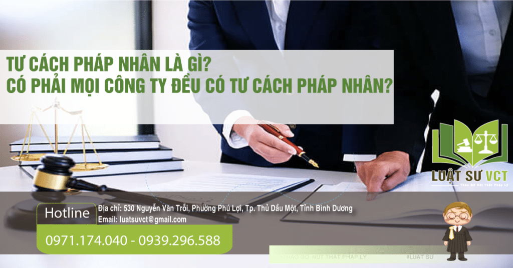 Tư cách pháp nhân là gì