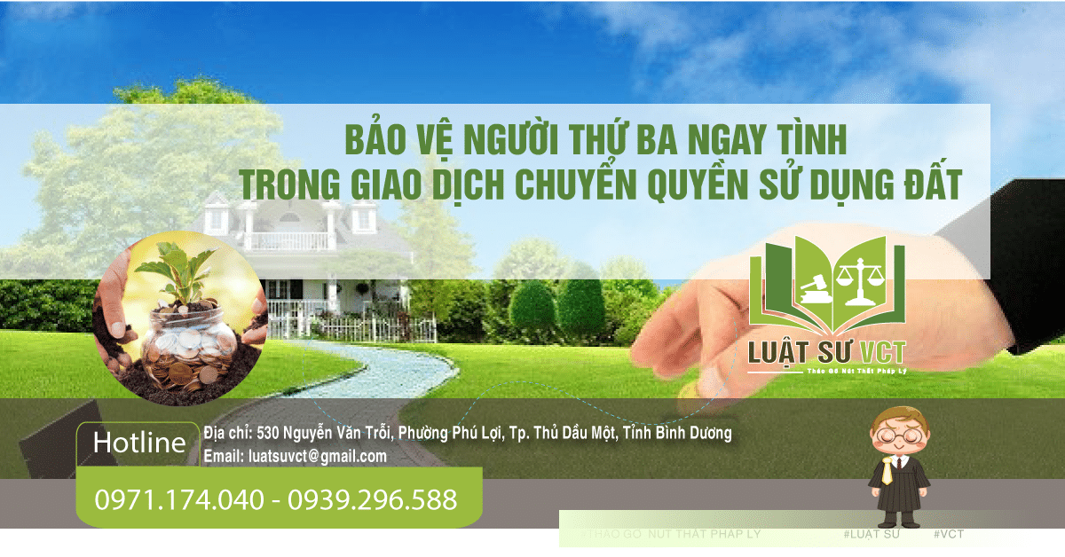 Bảo vệ người thứ ba ngay tình