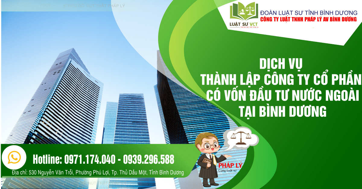 dịch vụ thành lập công ty cổ phần vốn nước ngoài