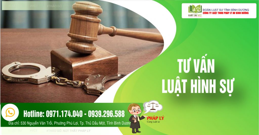 Tư vấn luật hình sự