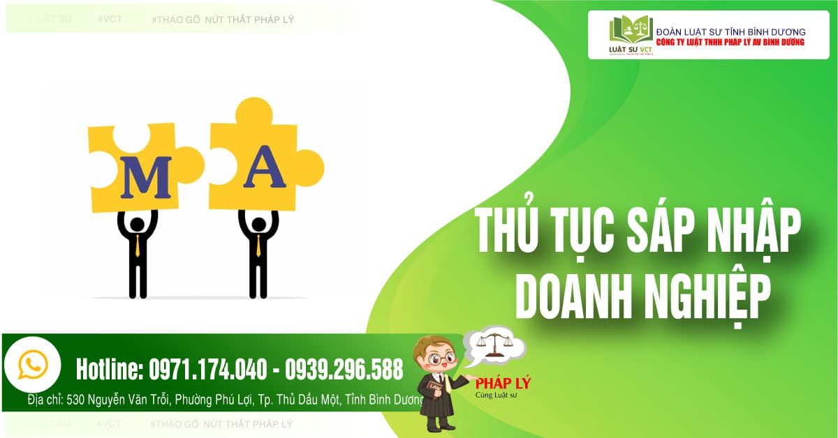 Thủ tục sáp nhập doanh nghiệp mới nhất