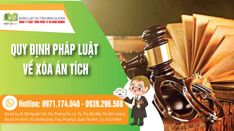 Quy định pháp luật về xóa án tích