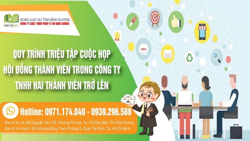 Quy trình triệu tập cuộc họp hội đồn thành viên