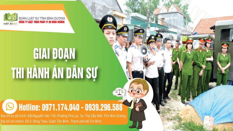 Các giai đoạn thi hành án trong vụ án dân sự