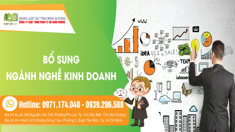 Thủ tục đăng ký bổ sung ngành nghề kinh doanh đơn giản nhất