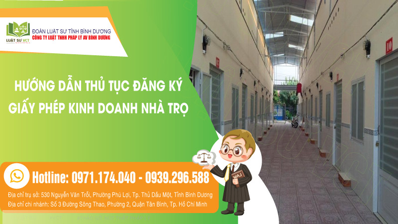 Đăng ký giấy phép kinh doanh nhà trọ
