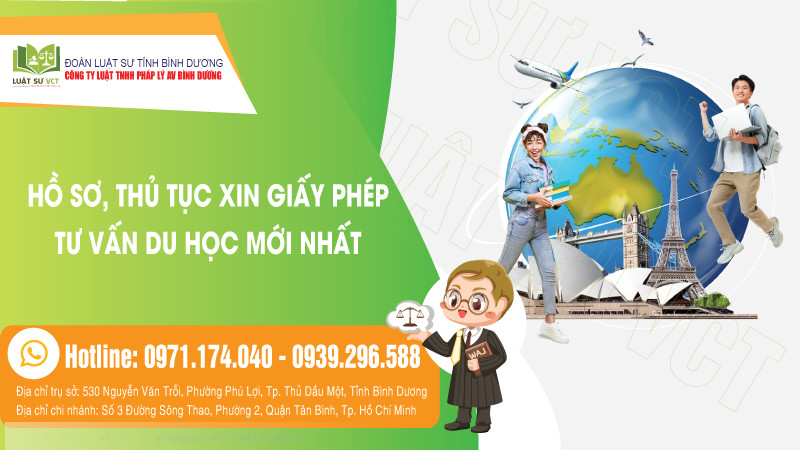 Hồ sơ, thủ tục xin giấy phép tư vấn du học mới nhất