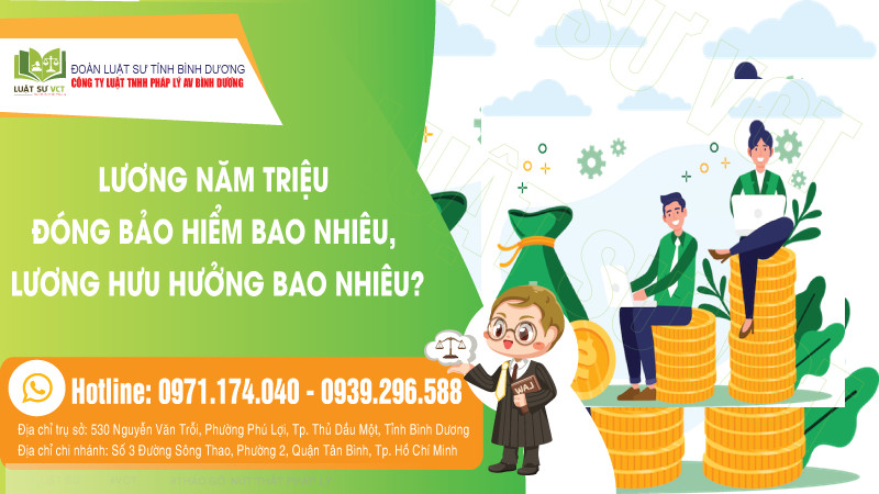 Lương 5tr đóng bảo hiểm bao nhiêu?