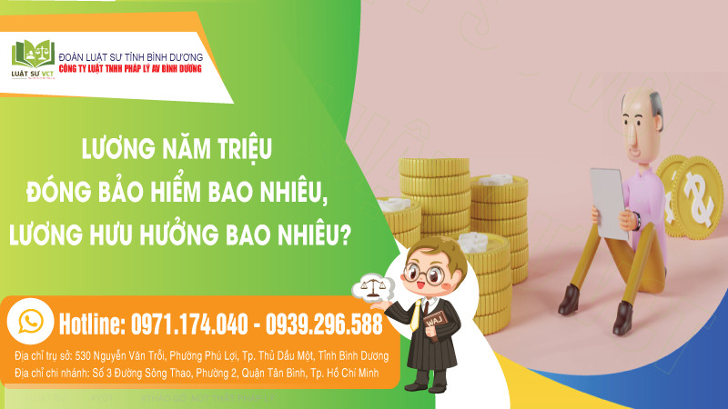 Lương 5tr đóng bảo hiểm bao nhiêu? Lương hưu hưởng bao nhiêu?