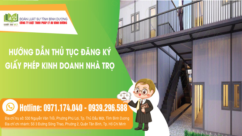 Thủ tục đăng ký kinh doanh nhà trọ