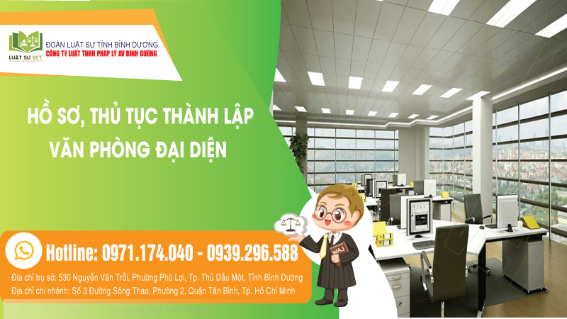 Thủ tục thành lập Văn phòng Đại diện