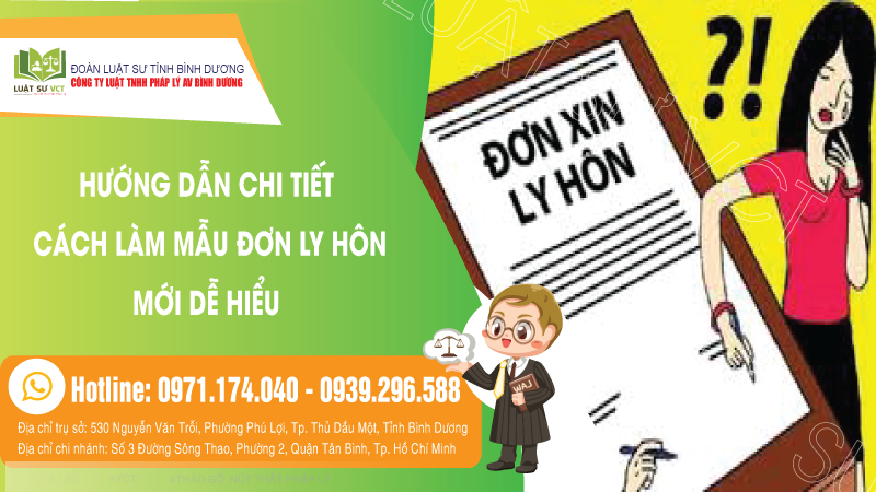 cách làm đơn ly hôn