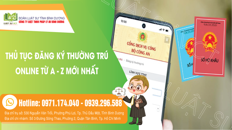 Thủ tục đăng ký thường trú online từ A - Z mới nhất 2024