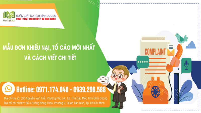 Mẫu đơn khiếu nại, tố cáo mới nhất 2024 và cách viết chi tiết