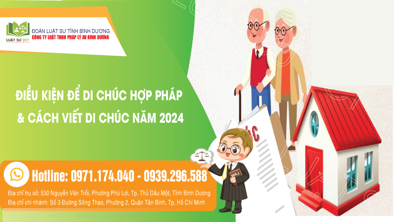 di chúc hợp pháp