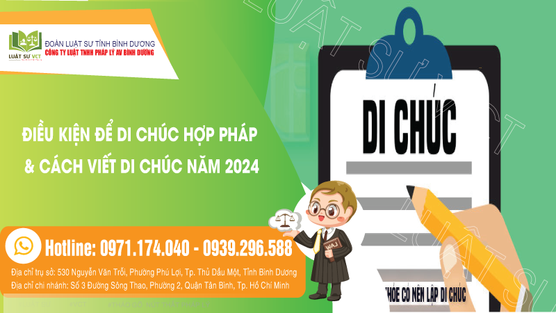 di chúc hợp pháp