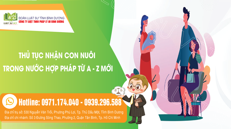 thủ tục nhận con nuôi