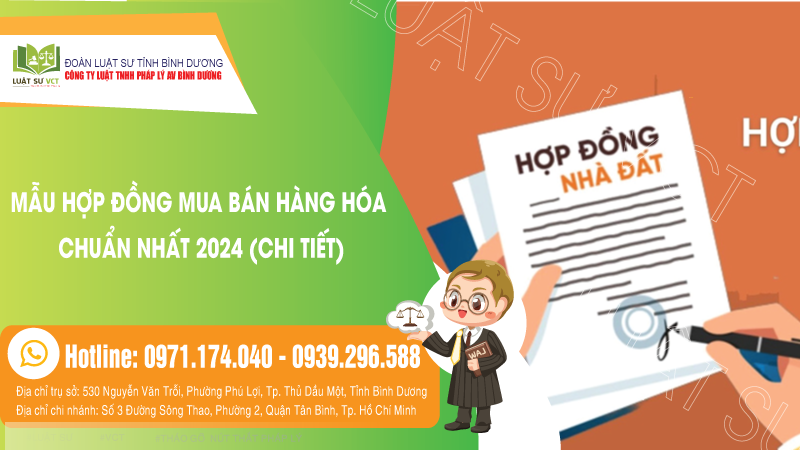 Mẫu hợp đồng mua bán hàng hóa chuẩn nhất 2024 (chi tiết)