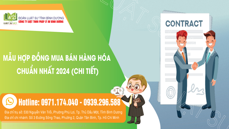 Mẫu hợp đồng mua bán hàng hóa chuẩn nhất 2024 (chi tiết)