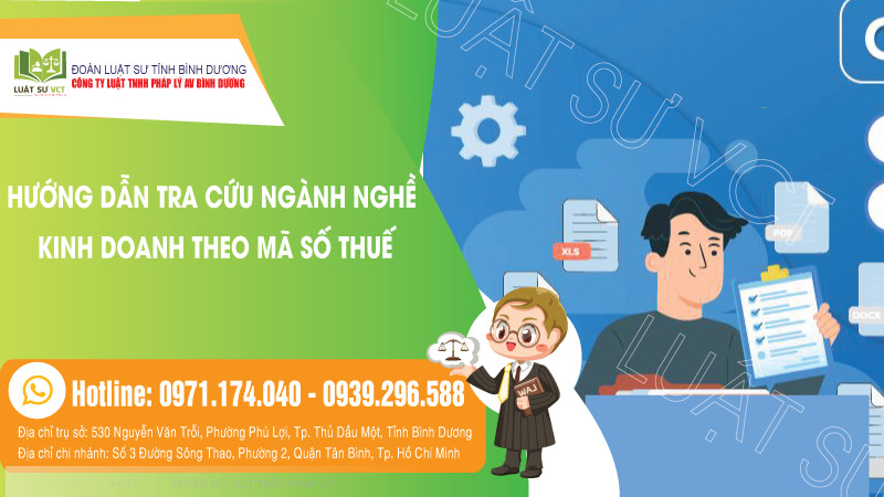 Hướng dẫn cách tra cứu ngành nghề kinh doanh theo mã số thuế