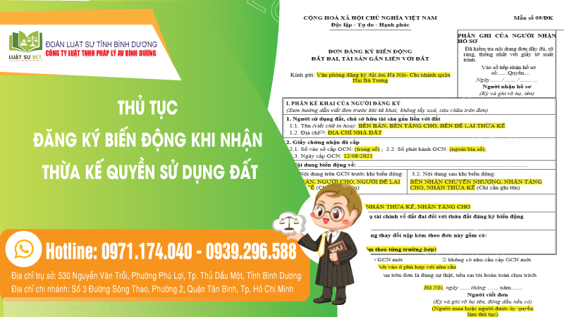 đăng ký biến động