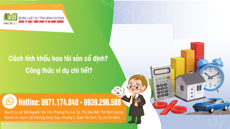 Cách tính khấu hao tài sản cố định