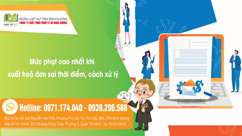 Mức phạt cao nhất khi xuất hoá đơn sai thời điểm, cách xử lý