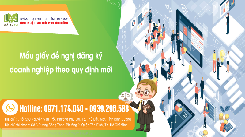 mẫu giấy đề nghị đăng ký doanh nghiệp