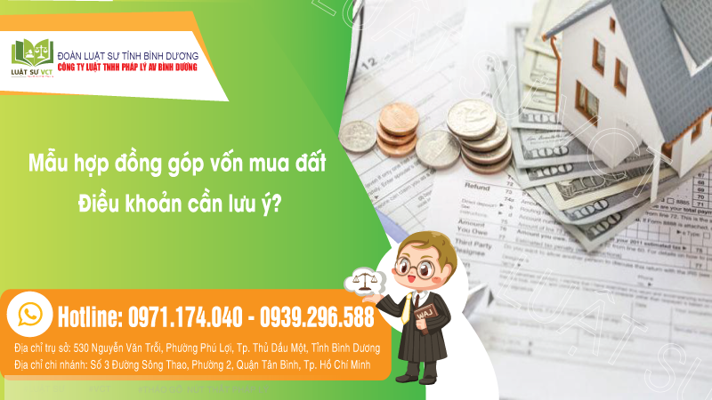 hợp đồng góp vốn mua đất