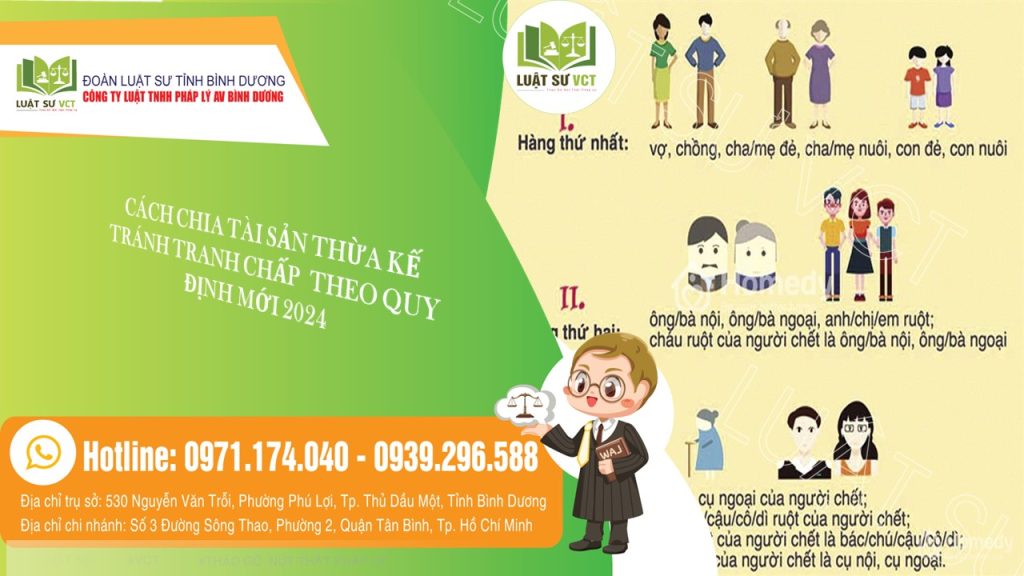 CÁCH CHIA TÀI SẢN THỪA KẾ TRÁNH TRANH CHẤP LUẬT MỚI 2024