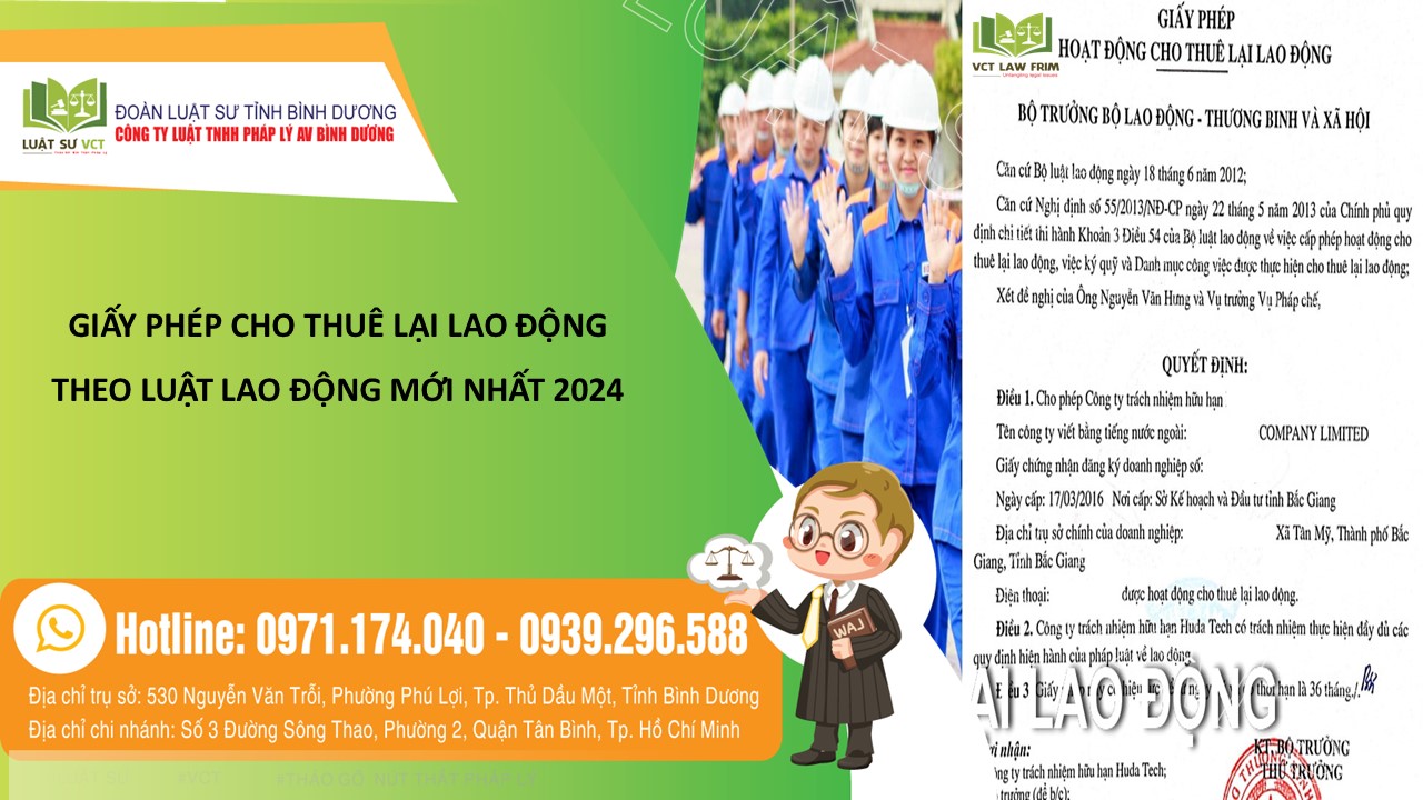 GIẤY PHÉP CHO THUÊ LẠI LAO ĐỘNG