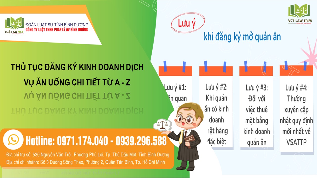 KHI KINH DOANH DỊCH VỤ ĂN UỐNG