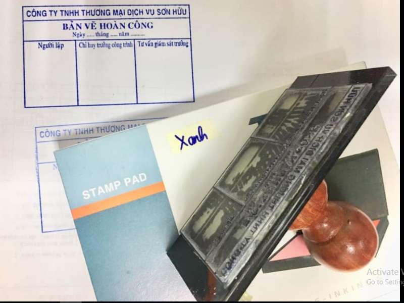 Ai là người có thẩm quyền sử dụng dấu hoàn công?